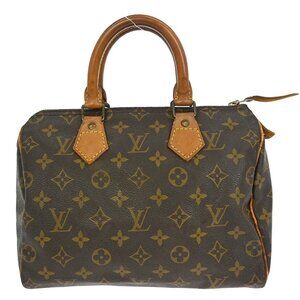 LOUIS VUITTON MONOGRAM SPEEDY 25 HANDBAG M41528 MI0911 YQ02188